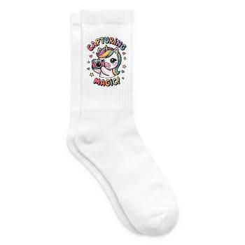 Capturing Magic! - Tennis socks - white - Right