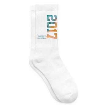 9. GEBURTSTAG LIMITED EDITION 2017 - Tennissocken - Weiß - Rechts