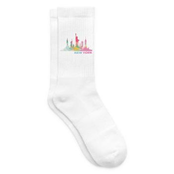 New York - Tennissocken - Weiß - Rechts