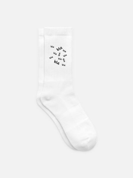 Bla bla bla - Tennissocken - Weiß