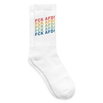 FCK AFD - Tennissocken - Weiß - Rechts