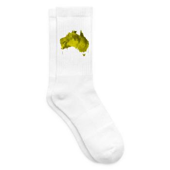 australien - Tennissocken - Weiß - Rechts
