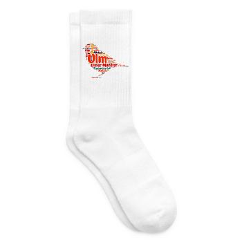 Ulmer Spatz - Tennissocken - Weiß - Rechts