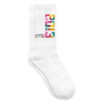 13TH BIRTHDAY LIMITED EDITION 2013 - Tennis socks - white - Right
