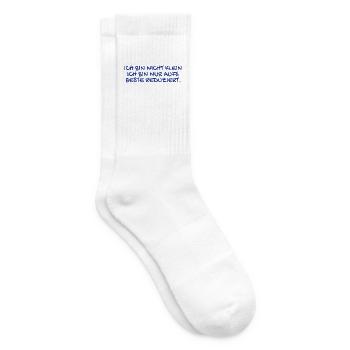 Ich bin nicht kein Spruch - Tennissocken - Weiß - Rechts