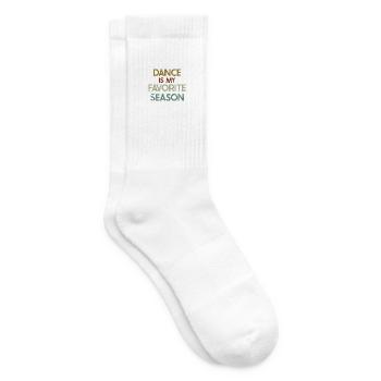Tanzen Tänzer Spruch - Tennissocken - Weiß - Rechts
