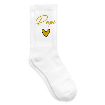 OPA. VATERTAG. ALLES GUTE ZUM GROSSVATERTAG - Tennissocken - Weiß - Rechts