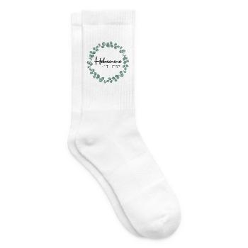 Hebamme mit Herz - Tennissocken - Weiß - Rechts