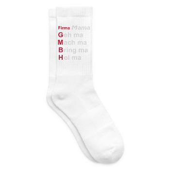 firma mama - Tennissocken - Weiß - Rechts