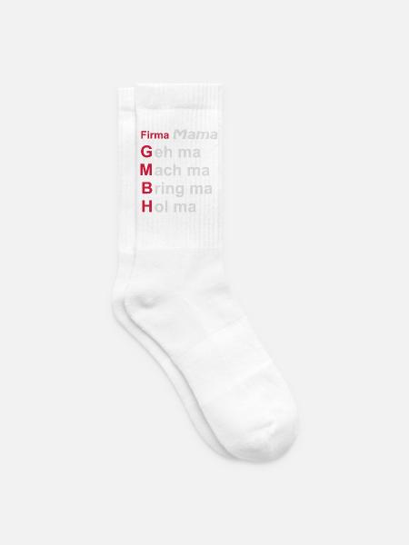 firma mama - Tennissocken - Weiß