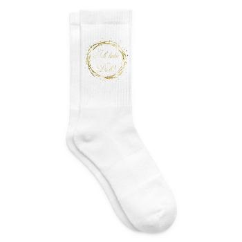 Ich liebe Dich - Tennissocken - Weiß - Rechts