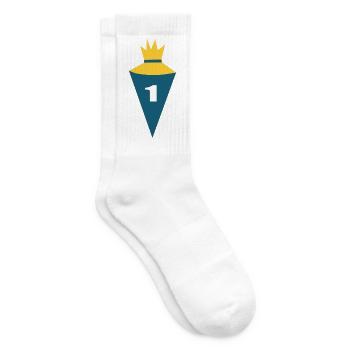 Schultüte, Schulkind 1.Klasse, Schule, Schulanfang - Tennissocken - Weiß - Rechts
