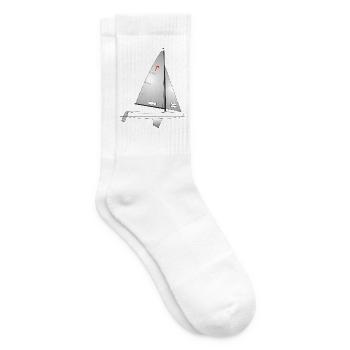 Pirat Riss - Tennissocken - Weiß - Rechts