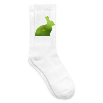 Hase - Tennissocken - Weiß - Rechts