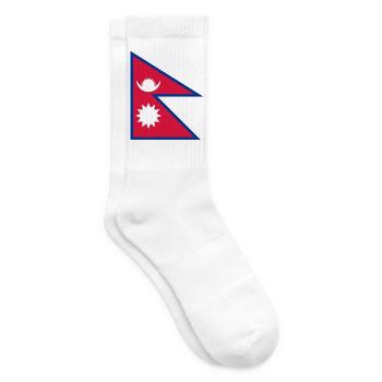 Nepal - Tennissocken - Weiß - Rechts