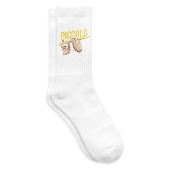 Feuriger Piccolo Orchesterklang - Tennissocken - Weiß - Rechts