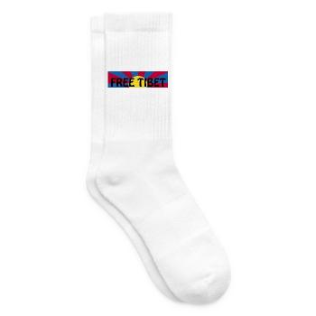 free tibet - Tennissocken - Weiß - Rechts