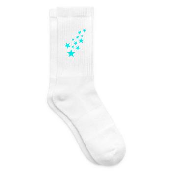 Stern Sternchen Muster Symbol - Tennissocken - Weiß - Rechts