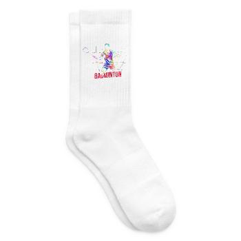 Flinker Badminton Vereinsmeister - Tennissocken - Weiß - Rechts