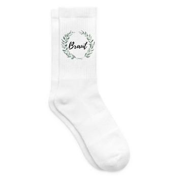 Braut - Tennissocken - Weiß - Rechts