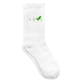 Vegan - Tennissocken - Weiß - Rechts