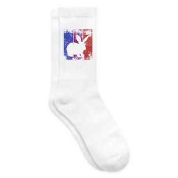 Hase Kaninchen - Tennissocken - Weiß - Rechts