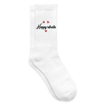 RETIREMENT. COLLEAGUE. RETIREMENT. RETIRED. RETIREMENT. - Tennis socks - white - Right