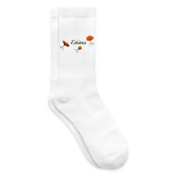 Emma Geburtstag Emma - Tennissocken - Weiß - Rechts