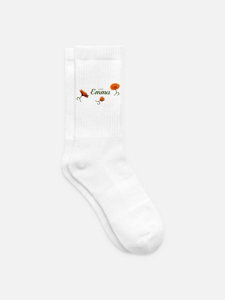 Emma Geburtstag Emma - Tennissocken - Weiß
