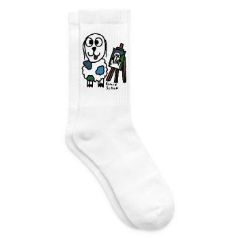 Kunst ScHoF - Tennissocken - Weiß - Rechts