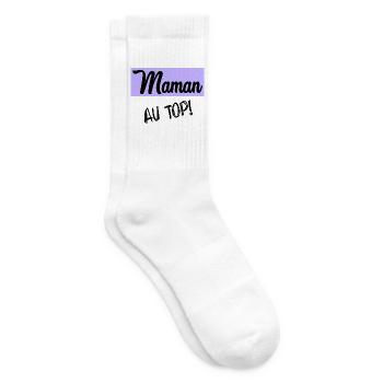 MUTTERTAG - Tennissocken - Weiß - Rechts