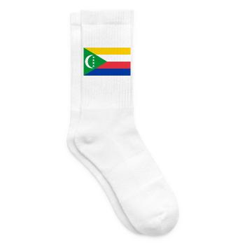 Komoren - Tennissocken - Weiß - Rechts