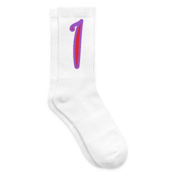 1 - Tennissocken - Weiß - Rechts