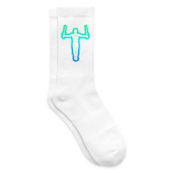 Turner Gymnastik Ringeturnen Herren Jungen Turnen - Tennissocken - Weiß - Rechts
