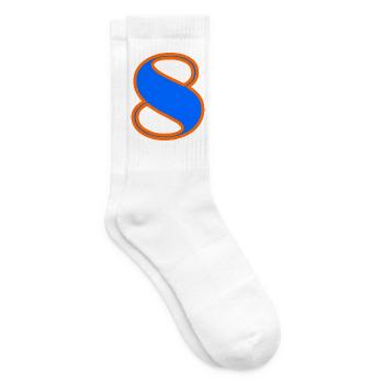 8 JAHRE. 8. JUBILÄUM. GEBURTSTAG 8 JAHRE. 8 - Tennissocken - Weiß - Rechts