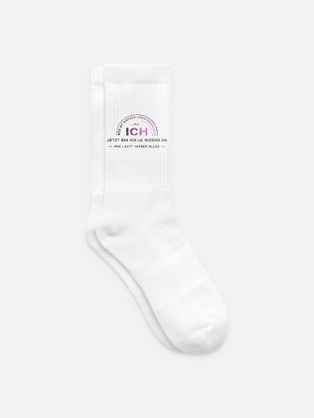 Ich Egoist Selbstliebe - Tennissocken - Weiß