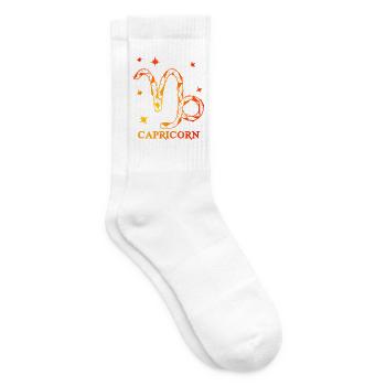 Steinbock - Tennissocken - Weiß - Rechts