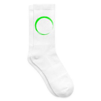 Kreis Symbol Form - Tennissocken - Weiß - Rechts