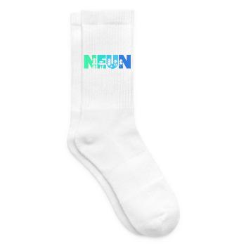 9. Geburtstag Robotik Technik 9 Jahre Roboter - Tennissocken - Weiß - Rechts