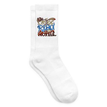 Wieder unterwegs - Wieder unterwegs - Kleidung, Geschenke - Tennissocken - Weiß - Rechts