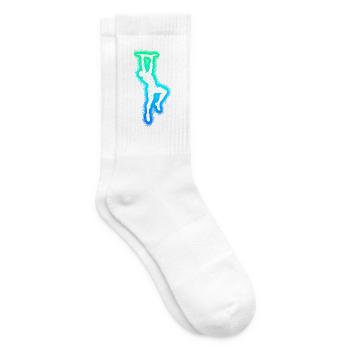 Bouldern Bergsteigen Kletterer Jungen Klettern - Tennissocken - Weiß - Rechts