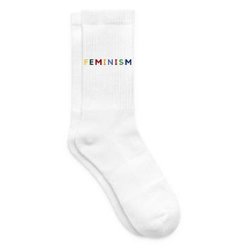 Feminism - Tennissocken - Weiß - Rechts
