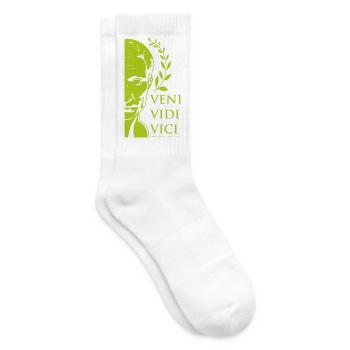 GRÜNER CAESAR - Tennissocken - Weiß - Rechts