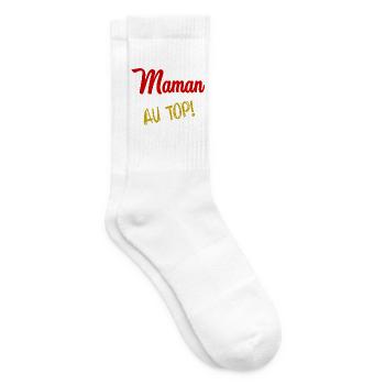 MUTTERTAG - Tennissocken - Weiß - Rechts