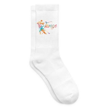 Leidenschaftlicher Tango Buenos Aires - Tennissocken - Weiß - Rechts