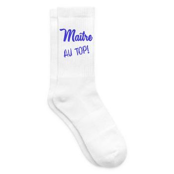MEISTER. MEISTER. HUMOR - Tennissocken - Weiß - Rechts