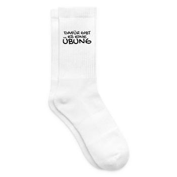 Physiotherapie Physiotherapeut Arbeit Geschenk - Tennissocken - Weiß - Rechts