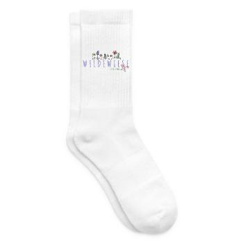 Wildewiese im Sauerland - Tennissocken - Weiß - Rechts