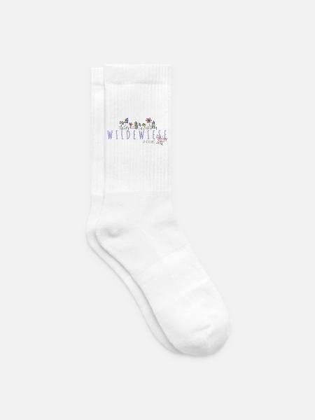 Wildewiese im Sauerland - Tennissocken - Weiß