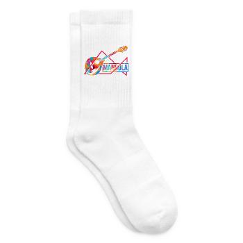Vielsaitige Mandola Orchesterklang - Tennissocken - Weiß - Rechts